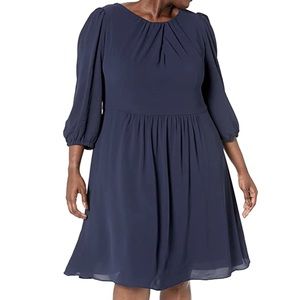 NWT London Times Women's Plus Size Cara Dress 16W